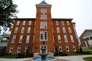 Founders Hall Building contracted and designed by Leonard Fiore