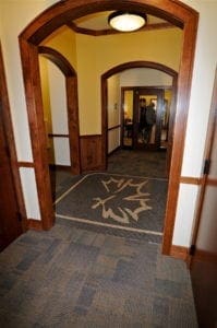 Founders Hall Building contracted and designed by Leonard Fiore