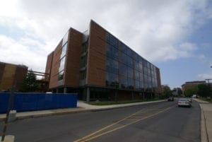 Moore Building contracted and designed by Leonard Fiore