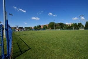 Intramural Fields Conversion Building contracted and designed by Leonard Fiore