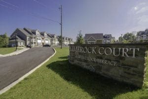 Limerock Court Building contracted and designed by Leonard Fiore