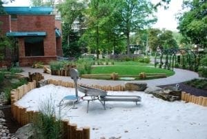 Child Care Center at Hort Woods Building contracted and designed by Leonard Fiore