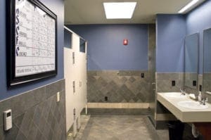 Building contracted and designed by Leonard Fiore