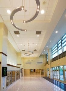 Altoona Area Junior High School Building contracted and designed by Leonard Fiore