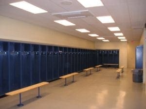 Claysburg Kimmel Jr and Sr High School Building contracted and designed by Leonard Fiore