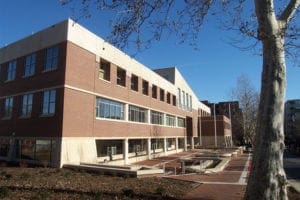 Building contracted and designed by Leonard Fiore