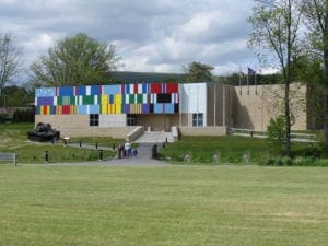 Pennsylvania Military Museum Building contracted and designed by Leonard Fiore