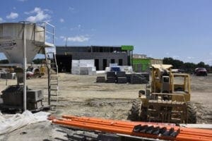 Allegany High School Building contracted and designed by Leonard Fiore