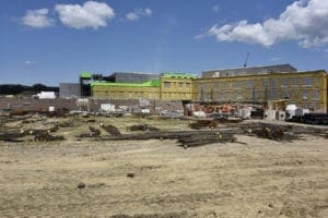 Allegany High School Building contracted and designed by Leonard Fiore
