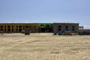 Allegany High School Building contracted and designed by Leonard Fiore