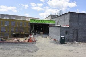 Allegany High School Building contracted and designed by Leonard Fiore
