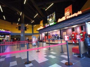 Carmike Theater Building contracted and designed by Leonard Fiore