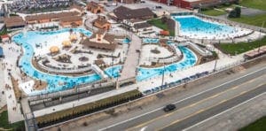 Laguna Splash Building contracted and designed by Leonard Fiore