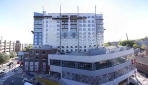 Building contracted and designed by Leonard Fiore