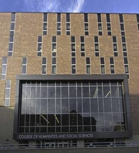 Humanities & Social Services Building contracted and designed by Leonard Fiore