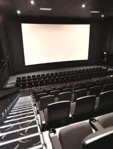 Carmike Theater Building contracted and designed by Leonard Fiore