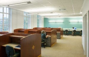 Borland Laboratory Building contracted and designed by Leonard Fiore